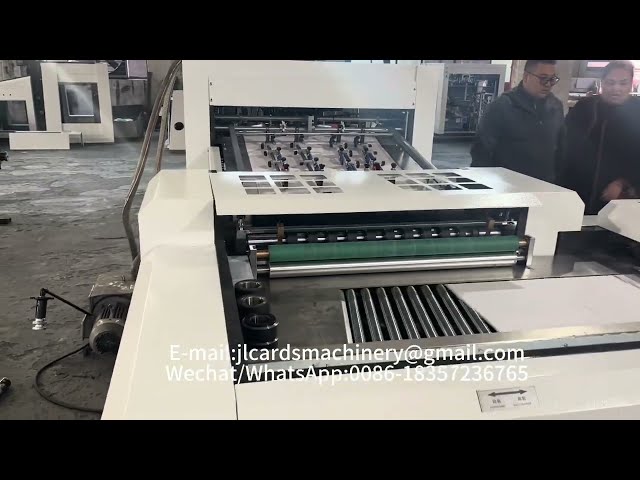 PK54-55 Automatic Paper Card Cutting Slitter Machine