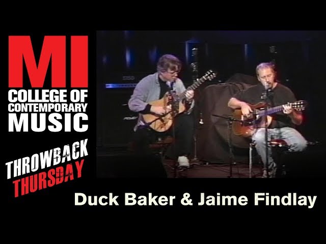 Duck Baker & Jamie Findlay Throwback Thursday Live Performance | Musicians Institute