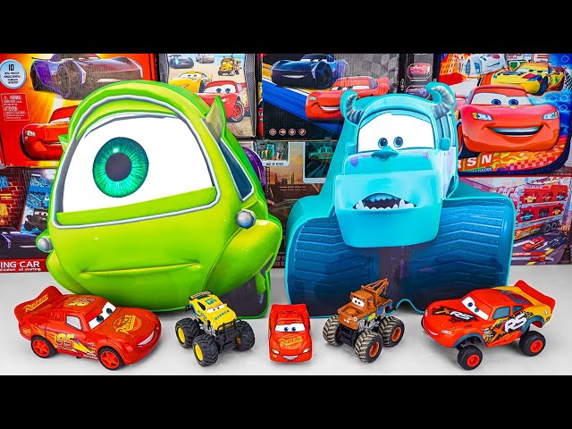 Disney Pixar Cars Unboxing Review l Lightning McQueen Bubble RC Car | Monster Truck ASMR