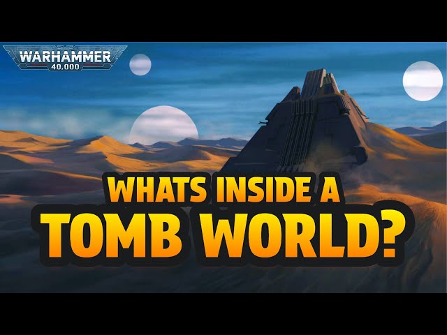 A TOUR of a NECRON TOMB WORLD I Warhammer 40k Lore and Story