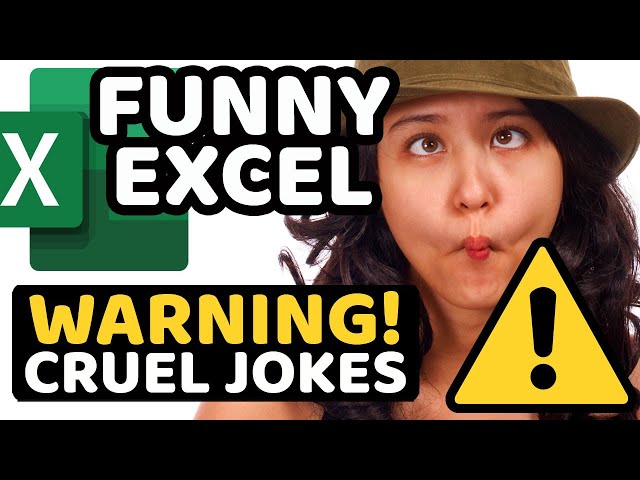 Cruel Microsoft Excel Tutorial [Office Humor & Funny Jokes] Warning!!! - Puns & Surprises