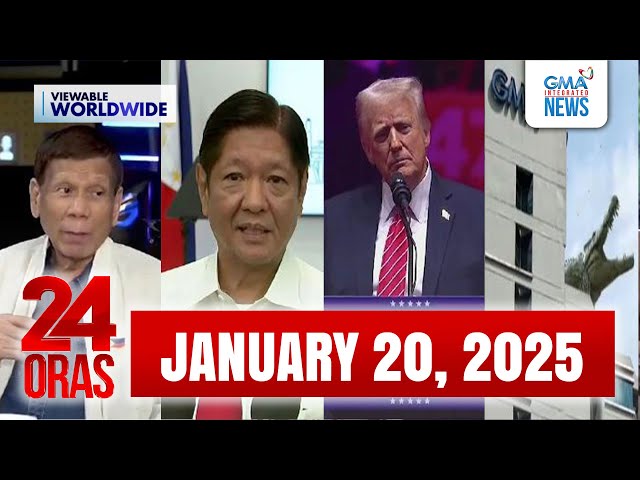 24 Oras Express: January 20, 2025 [HD]