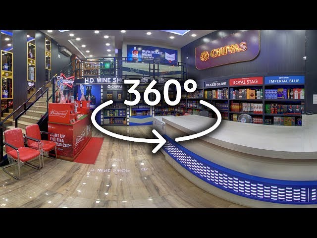 HD Wine Shop || Interactive 360° Degree Video || Wine Shop in Ulubari, Guwahati