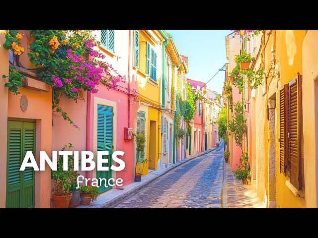 Antibes, France 🇫🇷☀️ See the Beauty and Charm of the French Riviera! 😍 4K HDR