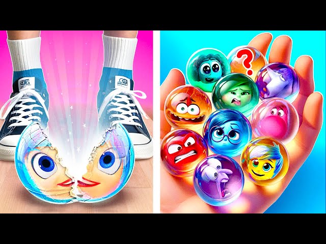 DIY JOY Memory Orbs 😁 *Best ASMR Crafts and Gadgets From INSIDE OUT 2*