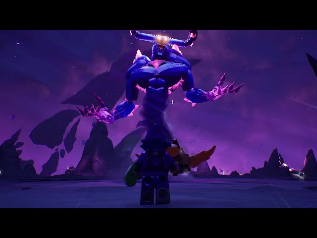 LEGO Fortnite Storm King Boss Fight & Mythic Rewards