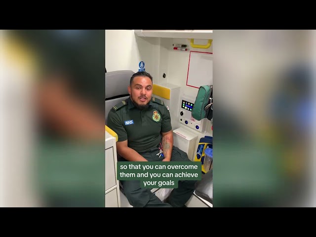 Newly Qualified Paramedic Josh shares a #GCSE #ResultsDay message