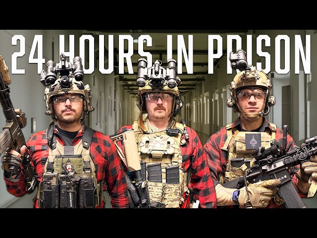 Ex British Soldiers VS INSANE 24Hr Prison Airsoft Game!