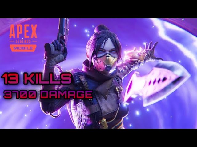 APEX LEGENS MOBILE || 13KILL || 3700DAMAGE!!!