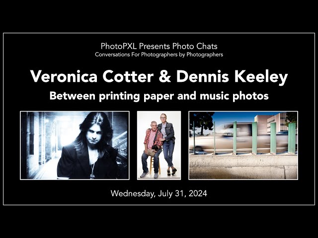 Photo Chat WIth Veronica Cotter & Dennis Keeley