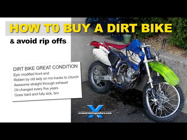 How to buy new or used dirt bikes checklist!︱Cross Training Enduro