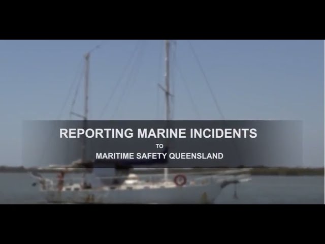 Maritime Minutes – Marine Incident Reporting