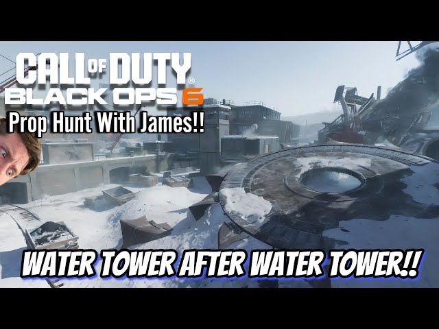 Water Tower After Water Tower!! - COD: BO6 - Prop Hunt With James!!