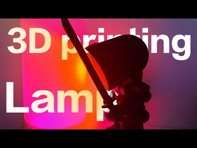 3D printing, ambient lighting warrior