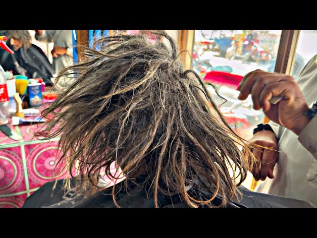 Homeless Man Very Dirty Long Hair Transformation | 6-Year Insane Homeless | Amazing Transformation