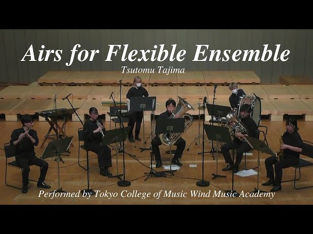 Airs for Flexible Ensemble by Tsutomu Tajima