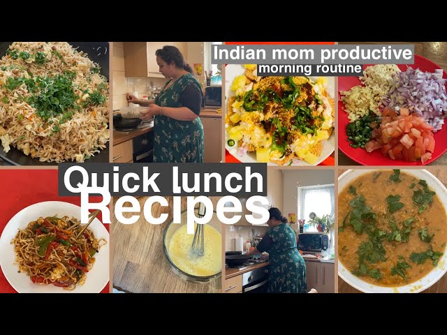 Indian mom morning routines | Quick lunch recipes | Indian mom in uk vlog | Tamalika’s Creation