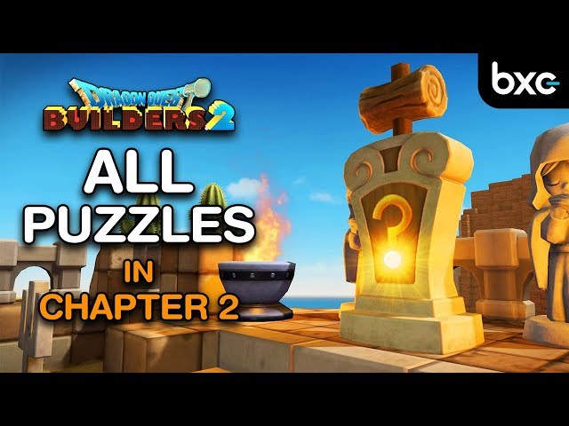 All Mini-Medal Puzzles in Chapter 2 | Khrumbul-Dun | Dragon Quest Builders 2