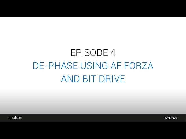 Episode 4 - Manage phase misalignments by using the electrical RTA