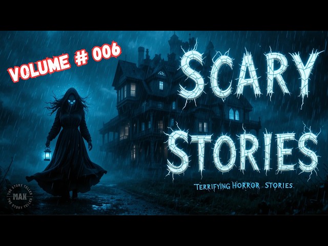 Scary Stories Told to the Sound of Rain | Scary Stories To Relax and Fall Asleep Quickly | Vol. 006