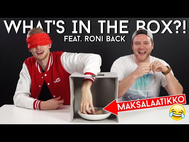 WHAT'S IN THE BOX CHALLENGE Feat. Roni Back