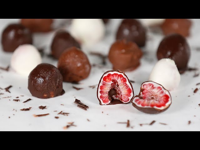 The BEST Chocolate Covered Raspberries!