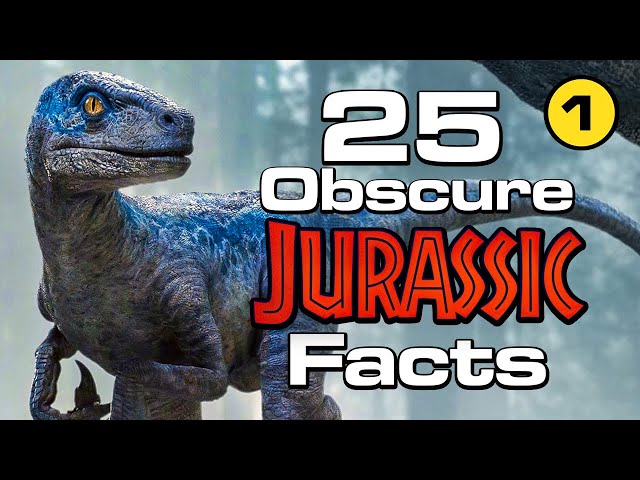 25 Obscure Jurassic Facts 1 (shorts compilation)