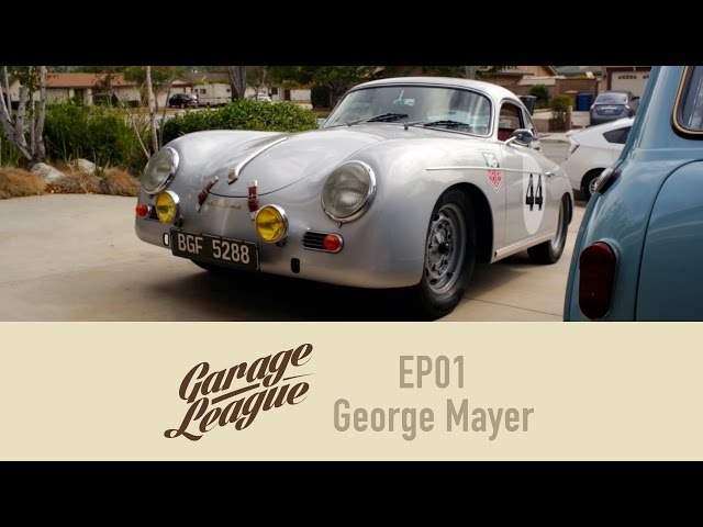 Garage League EP01 - George Mayer Porsches, Harleys, Austin, Morgan and a War Veteran