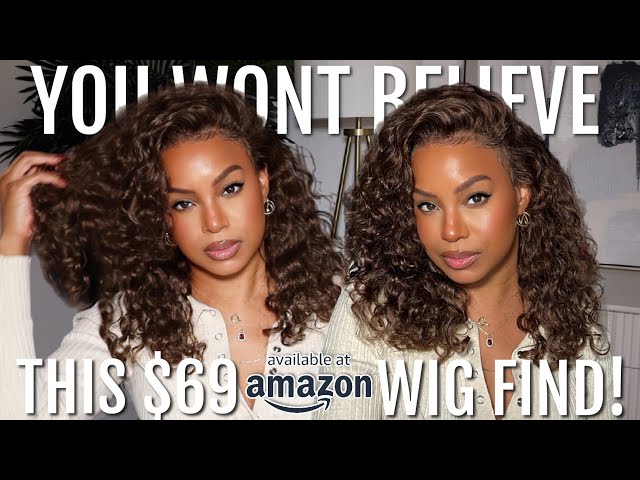 BEST $69 AMAZON CURLY EDGE WIG FIND FOR BEGINNERS? OR... IS IT A FLOP?