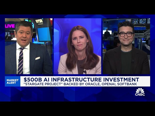 Here are more details behind 'Stargate Project,' the $500 billion AI infrastructure investment