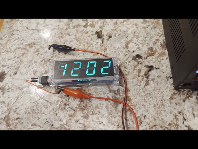 LED Clock DIY kit: Amazon Kit