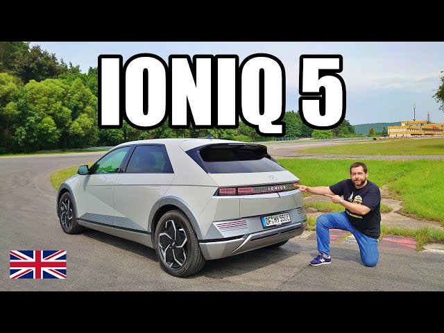 Hyundai IONIQ 5 - The Future Looks Like a Minecraft Golf (ENG) - Test Drive and Review