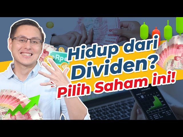 5 Saham yang Rutin Bagi Dividen di Atas 8% per Tahun