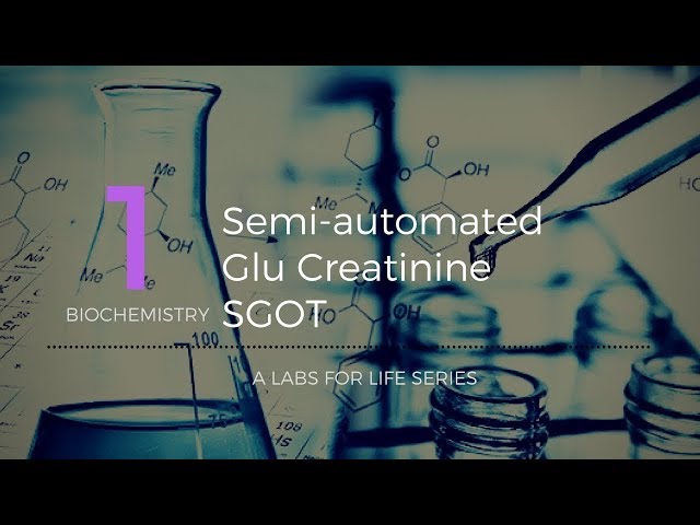 Semi Auto Analyzer (Glu, Creatinine and SGOT)