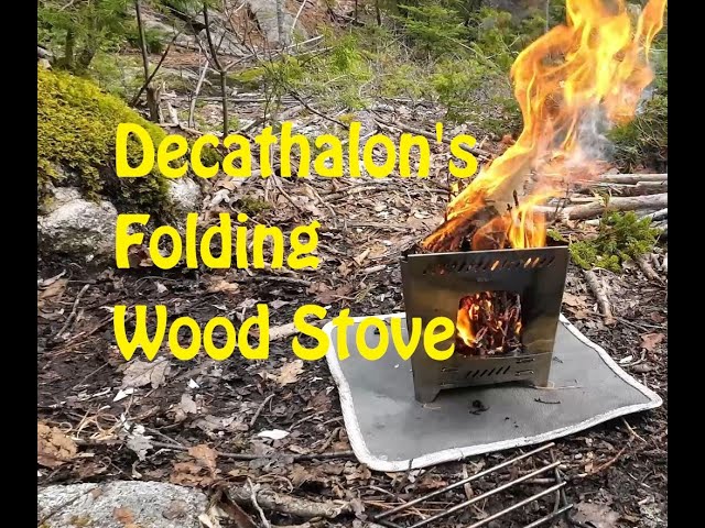 Decathlon - Solognac Folding Wood Stove