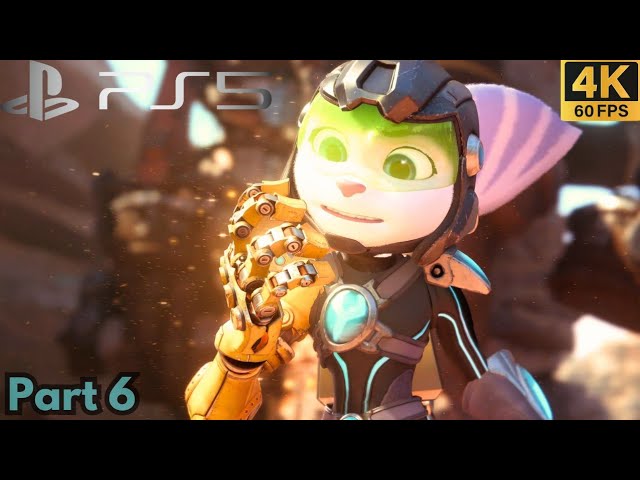 Ratchet & Clank Rift Apart PS5 Gameplay Part 6 [4K 60FPS] No Commentary