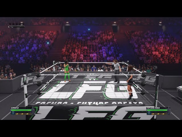 WWE 2K24 LFG Ep 2 Leigh Laurel Vs Tatyanna Dumas