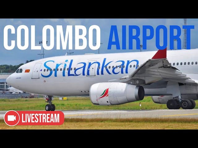 24/7 Live Stream (Pre-Recorded) | Continuous Plane Spotting from Colombo Airport in Sri Lanka