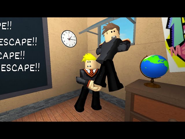 🔥 RUNNING AWAY FROM SCHOOL IN ROBLOX – IMPOSSIBLE ESCAPE!