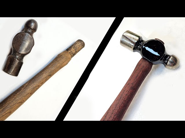 Garbage to Gold: Ball Peen Hammer Restoration