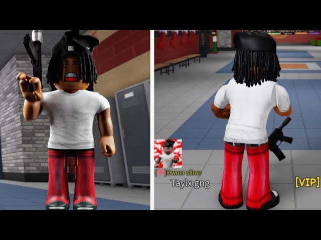 I became a yn in Roblox fight in a school…