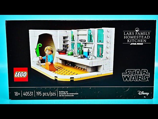 LEGO Star Wars Lars Family Homestead Kitchen (40531) Review!