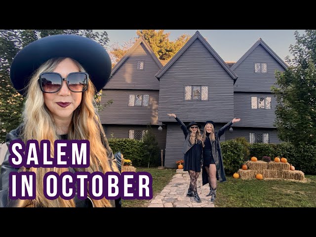 Salem in October ~ Visiting The Witch City 🧙‍♀️🔮