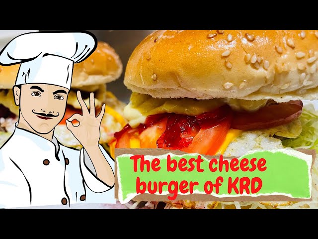 Burger | cheese burger asmr | cheese burger calories | (@KRDFASTFOOD )