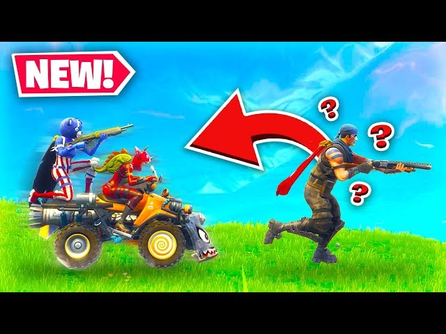 FORTNITE Jousting With *NEW* LEGNDARY Pump Shotgun!