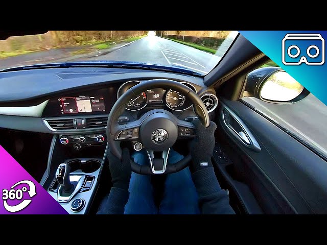 2023 Alfa Romeo Giulia Veloce - 360 VR Test Drive