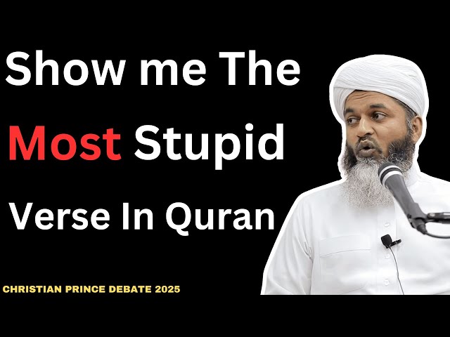 Muslim Debater SILENT & BAFFLED At ONE Quran Verse DESTROYING Islam | Shocking Debate 🔥