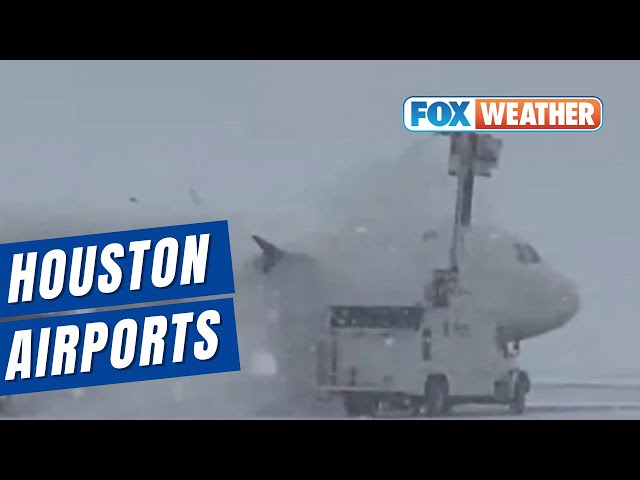 Houston Airports Back To Normal Operations Following Historic Winter Storm