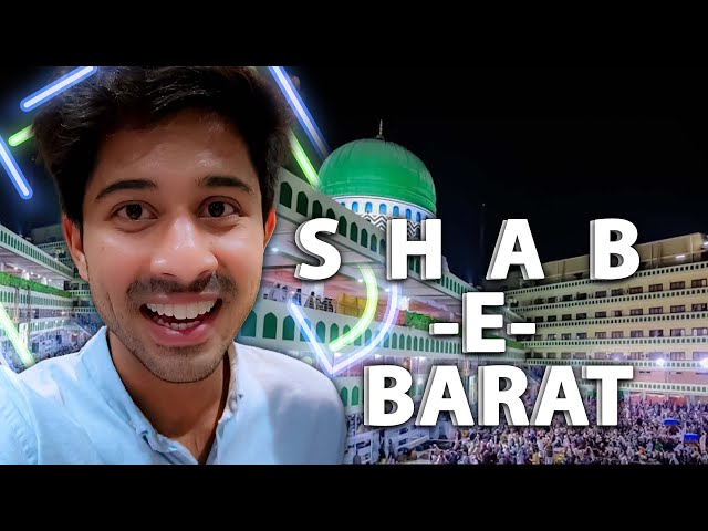 Shab-E-Barat Special Vlog | Hasan Raza Qadri at Faizan-E-Madinah Karachi | DawateIslami | Vlog 51