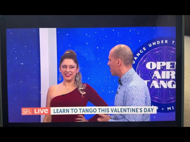 Tango by Lorena Diez & Diego Blanco at South Florida Live NBC 6